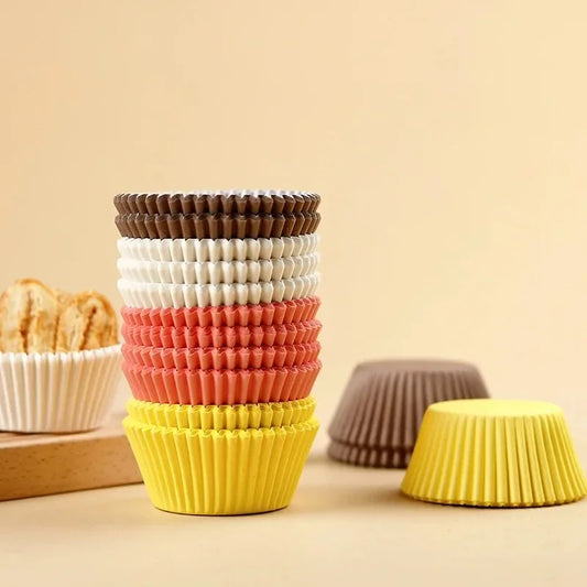 100-Piece Cupcake Molds Set – Chocolate Cup Baking Liners Cupcake Baking Molds Peaceful Pleasures Health and Wellness