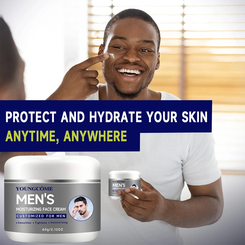 YOUNGCOME Men's Retinol Collagen Face Cream Anti-Aging Men's Face Cream Peaceful Pleasures Health and Wellness
