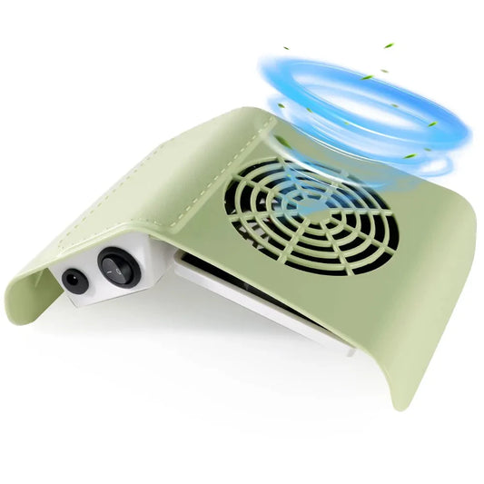 Low Noise & High Efficiency Nail Dust Collector, Strong Suction Vacuum with HEPA Filter for Manicure, Salon & Home Use Peaceful Pleasures Health and Wellness
