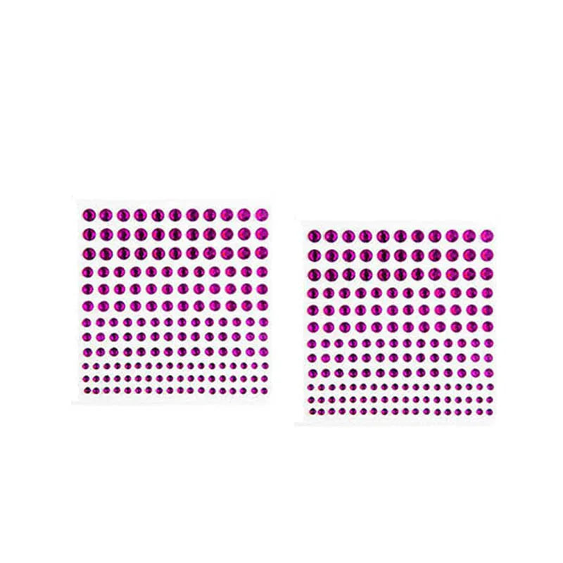 Self Adhesive Rhinestone Gem Stickers Face Nail Body Makeup Festival