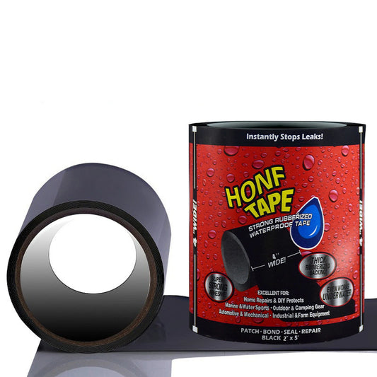 Waterproof Repair Tape | Heavy Duty Leak Seal for Pools & Tents Waterproof Repair Tape Peaceful Pleasures Health and Wellness Black