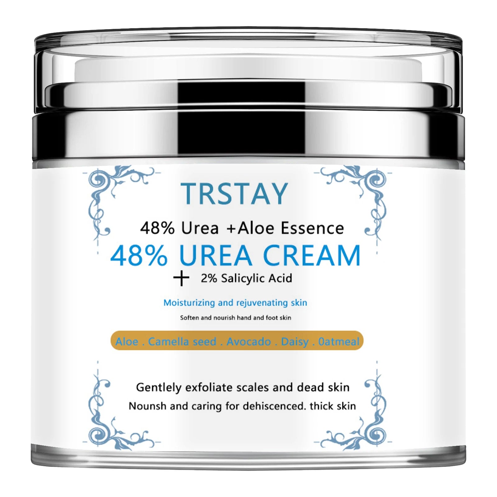 Urea Cream 45% Plus 2% Salicylic Acid, Callus Remover Foot Moisturizer Hand Foot Cream For Dry Cracked Feet from Toes to Heels E Peaceful Pleasures Health and Wellness 15G