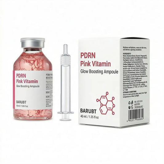 Collagen Silk Peptide Peptide Pink PDRN Glow Intensive Ampoule Intensely Hydrating, Lifting And Firming Increase Skin Elasticity Peaceful Pleasures Health and Wellness