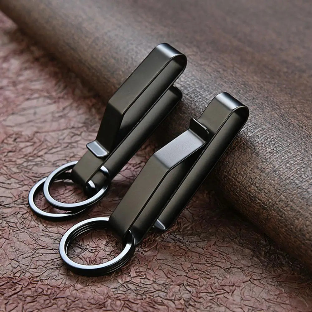 Steel MOLLE Belt Hook Keychain Clip | Outdoor Key Buckle