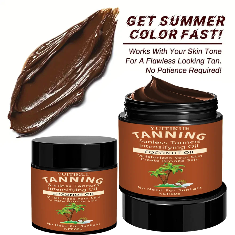 YUITIKUE Sunless Self Tanning Cream – Natural Bronzer 80g