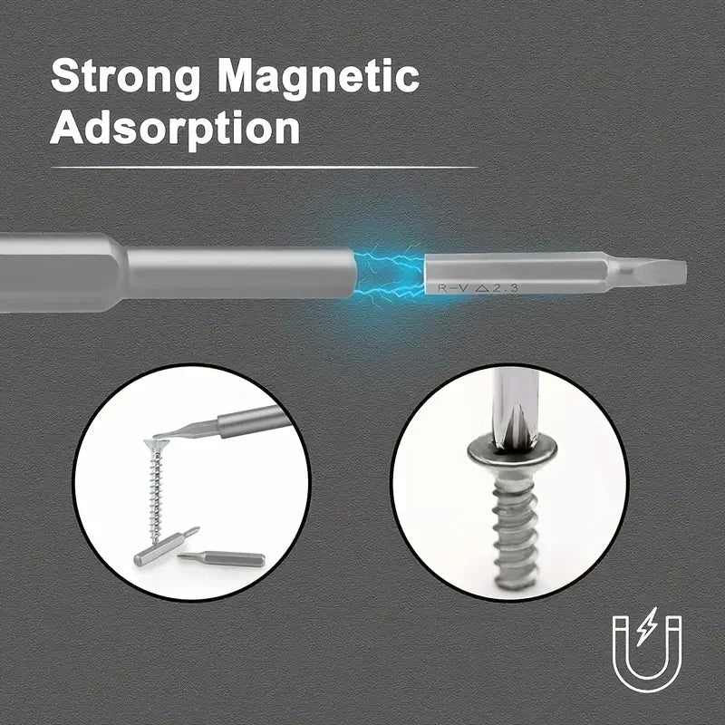 25-in-1 Magnetic Precision Screwdriver Set | 24-Bit Mini Repair Kit Precision Screwdriver Set Peaceful Pleasures Health and Wellness