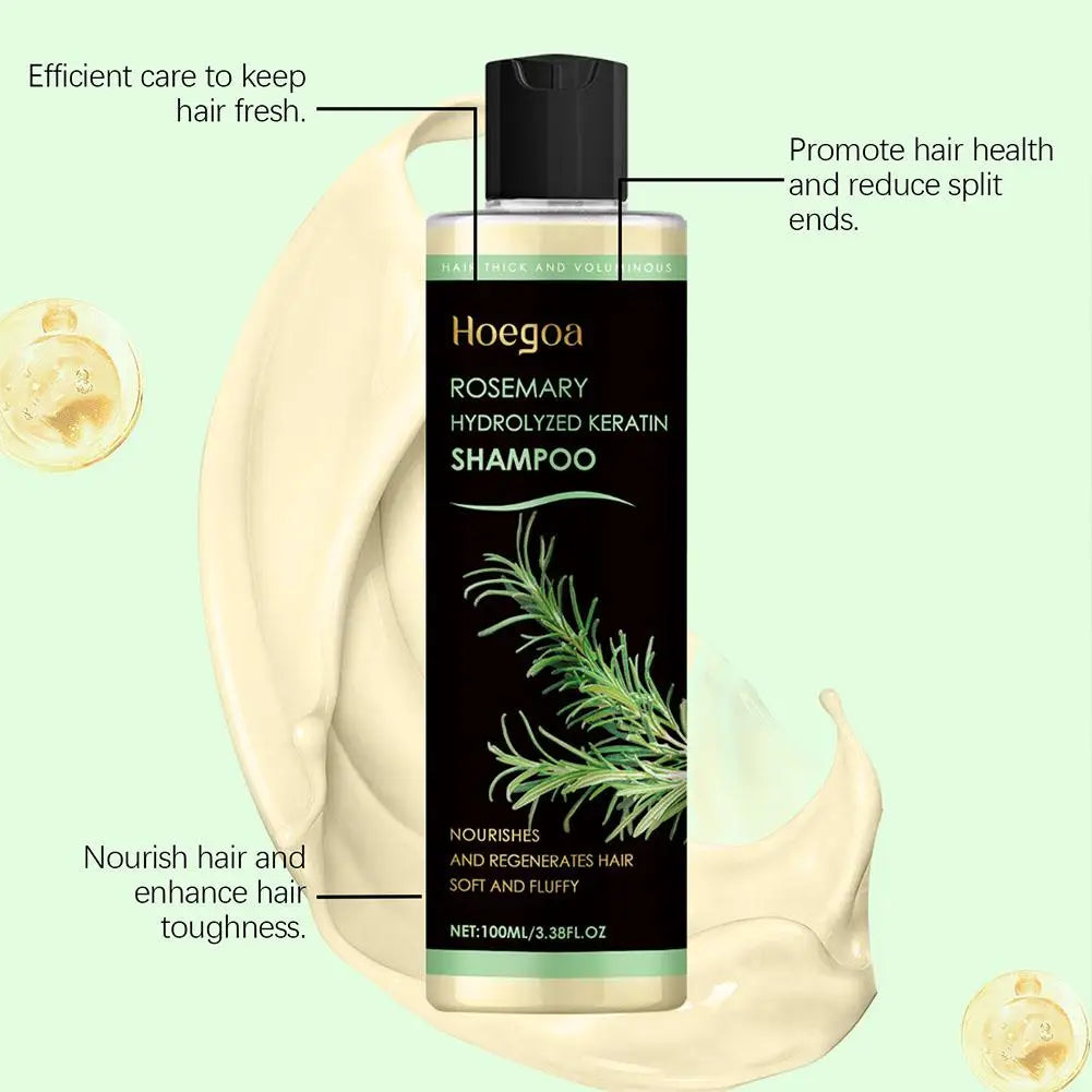 Rosemary & Keratin Hair Serum 100ml | Smooth, Shiny Hair