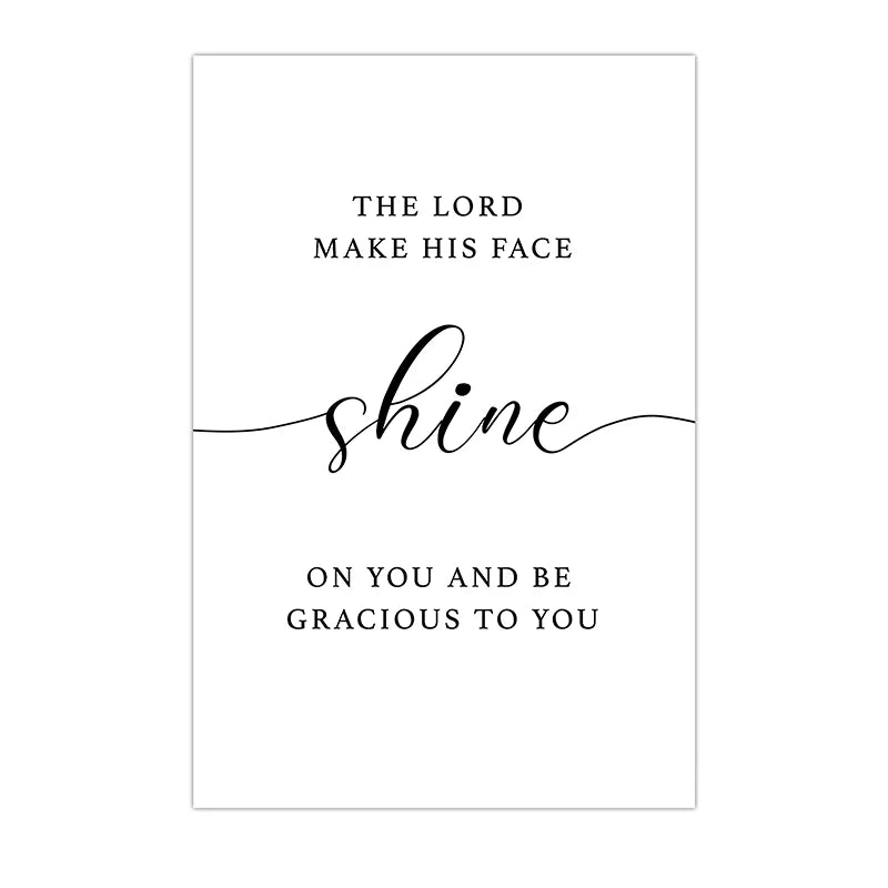 Christian Bible Verse Wall Art, Nordic Scripture Canvas Painting, Minimalist Poster Print for Office Bedroom Living Room Decor Peaceful Pleasures Health and Wellness 03 40x50cm No Frame China Mainland