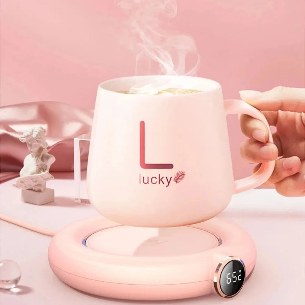 USB Heating Warm Coaster Constant Temperature Heating Pad Three Speed Adjustment Timed Insulation Peaceful Pleasures Health and Wellness