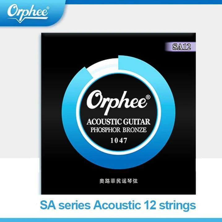 Orphee SA12 String Folk Series Hexagonal Steel Core Phosphorus Copper
