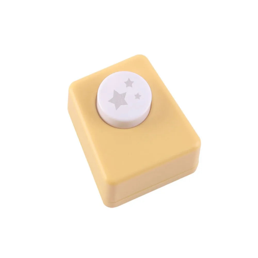 Stamp Shape Stamp Border Punch Hole Puncher Punches Maker Embossing Machine Paper Cutting Labor Saving Toothed Puncher Embosser Peaceful Pleasures Health and Wellness Style 2