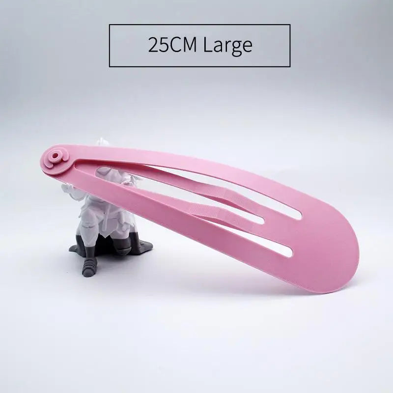 Giant Kawaii Strawberry Hair Clip | 3D Oversized Hairpin
