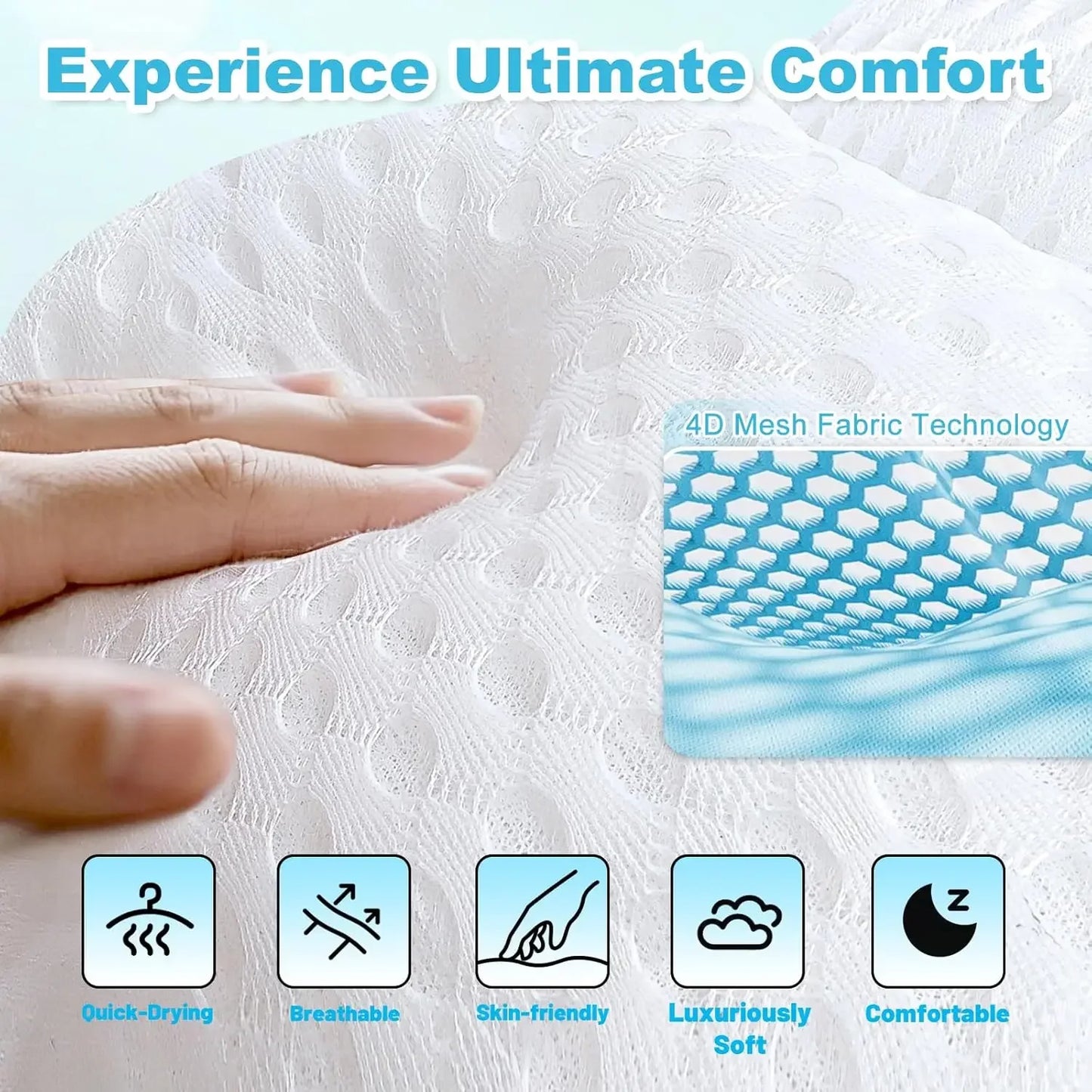 Ergonomic Bathtub Pillow for Head Neck Back Support, Soft Washable Spa Cushion with Suction Cups Peaceful Pleasures Health and Wellness