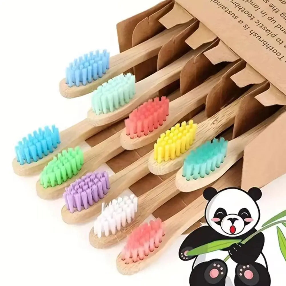 Kids Bamboo Toothbrush – Soft, Eco-Friendly & BPA-Free