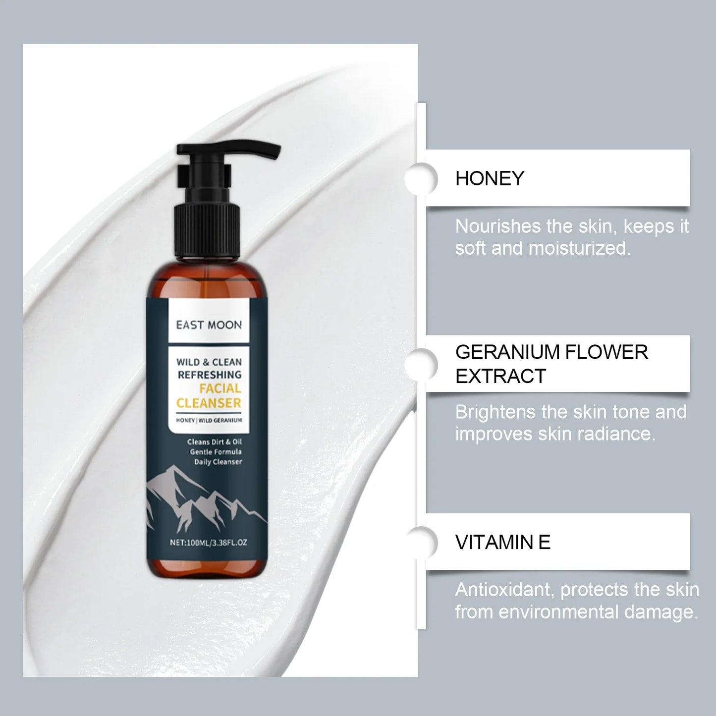 Men's Nourishing Face Cleanser – Oil Control & Daily Care Men's Face Cleanser Oasis Select