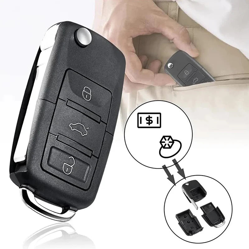 Dummy Car Key Hidden Safe Box | Secret Stash Storage Case