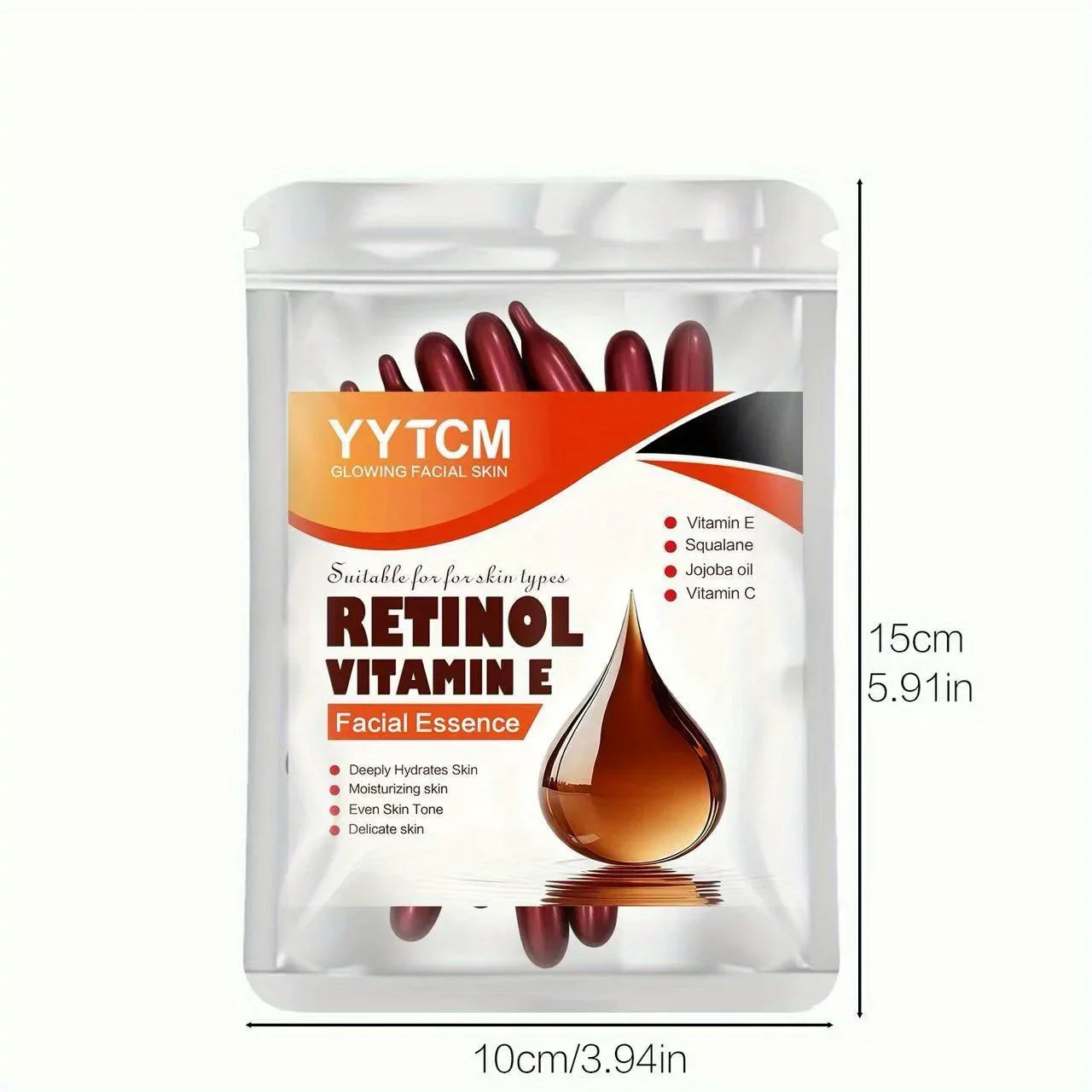 Retinol & Vitamin E Capsule Serum – Brighten & Firm Skin