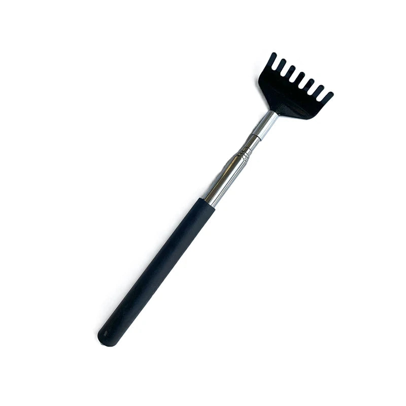 Telescopic Scratching Backscratcher Extendable Massage Claw For Back Scraper Massage Relax Back Scratcher Relieve Anti-itch Tool Peaceful Pleasures Health and Wellness Black