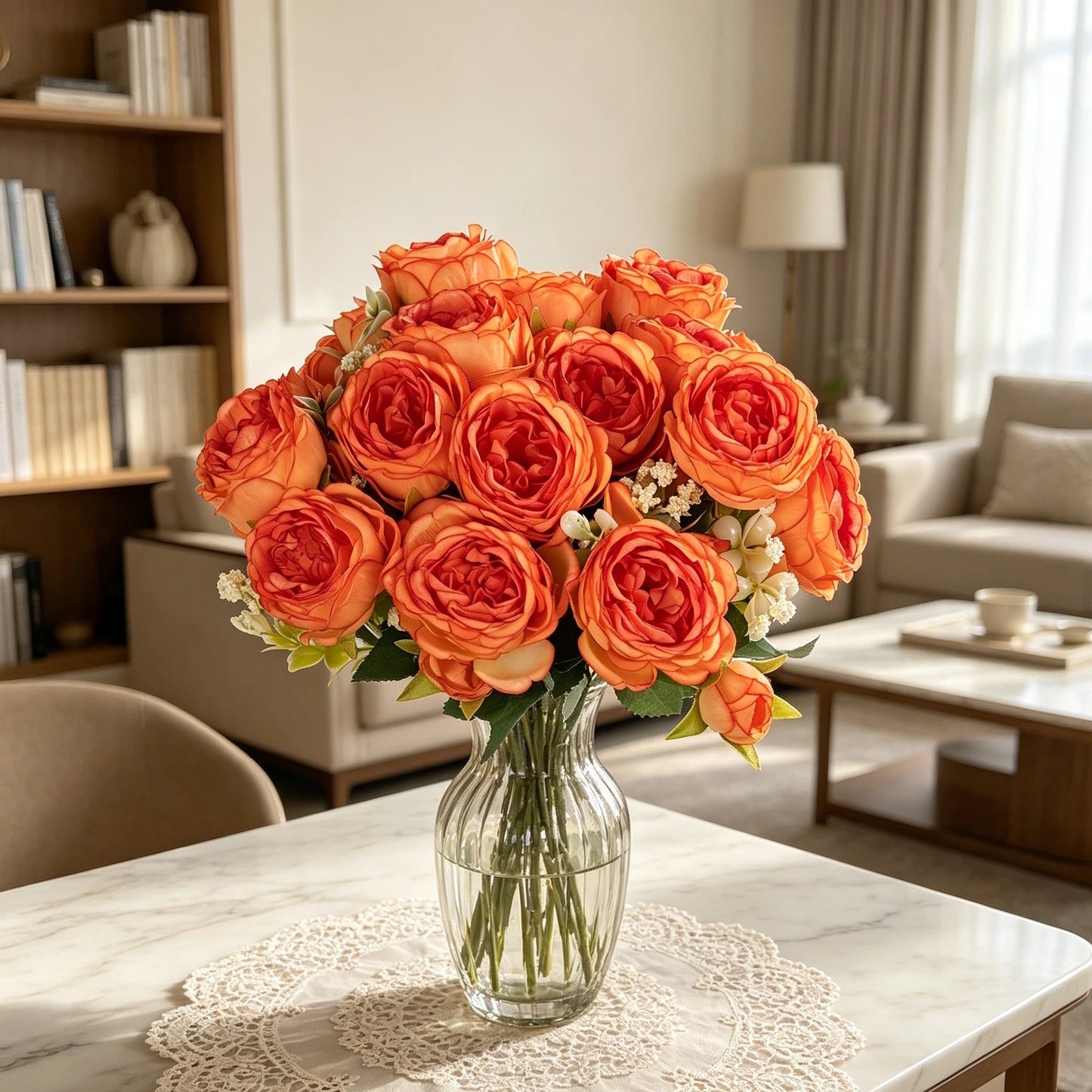 Silk Peony Artificial Flowers – Wedding & Home Decor