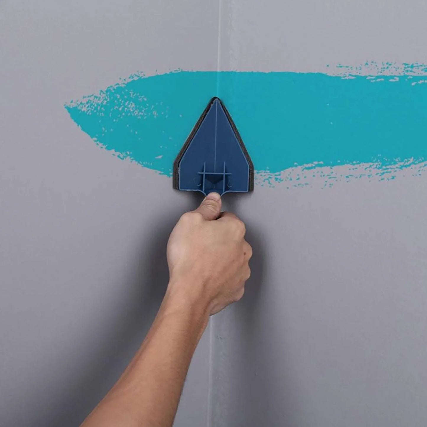 Corner Paint Brush Roller Kit Foam Interior Paint Brushes Triangles Paint Brush for Wall Repair and Painting Peaceful Pleasures Health and Wellness