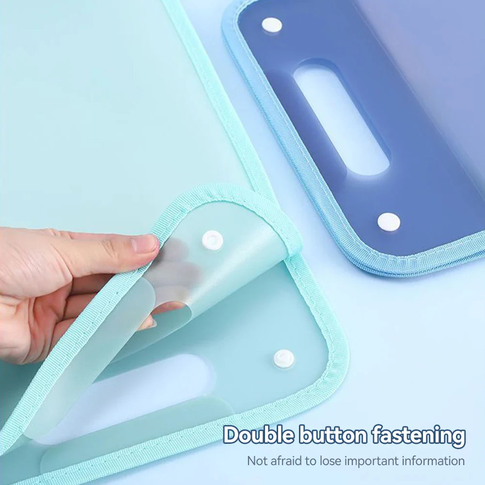 A4 Expanding File Folder – 13-Pocket Document Organizer Bag