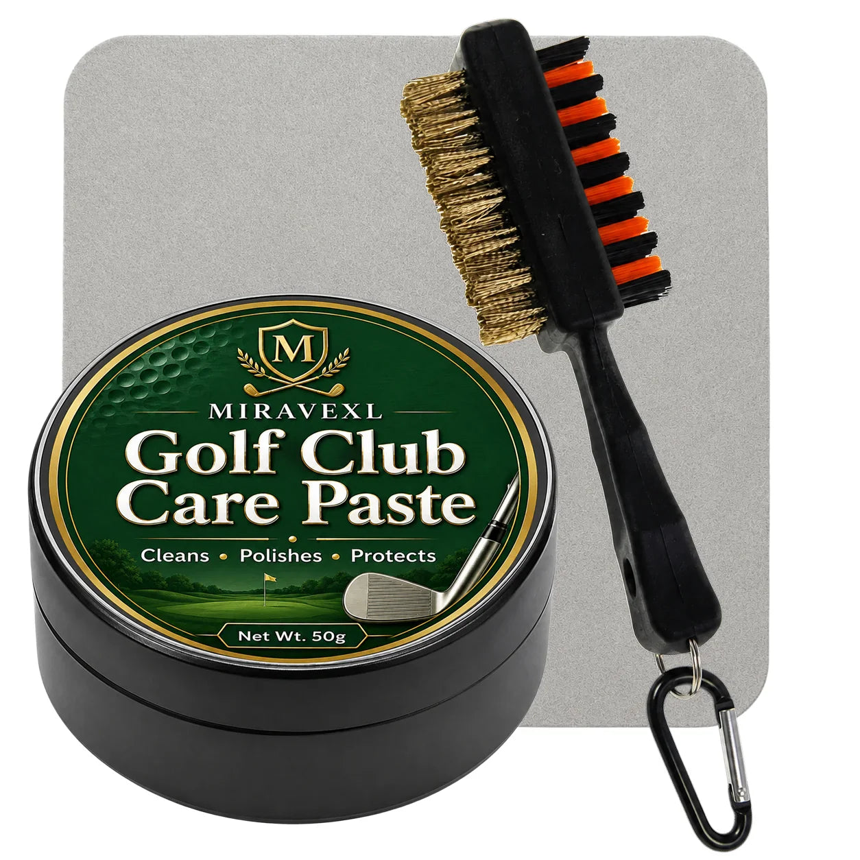 MIRAVEXL Golf Club Care Paste Kit – Polish & Clean Clubs