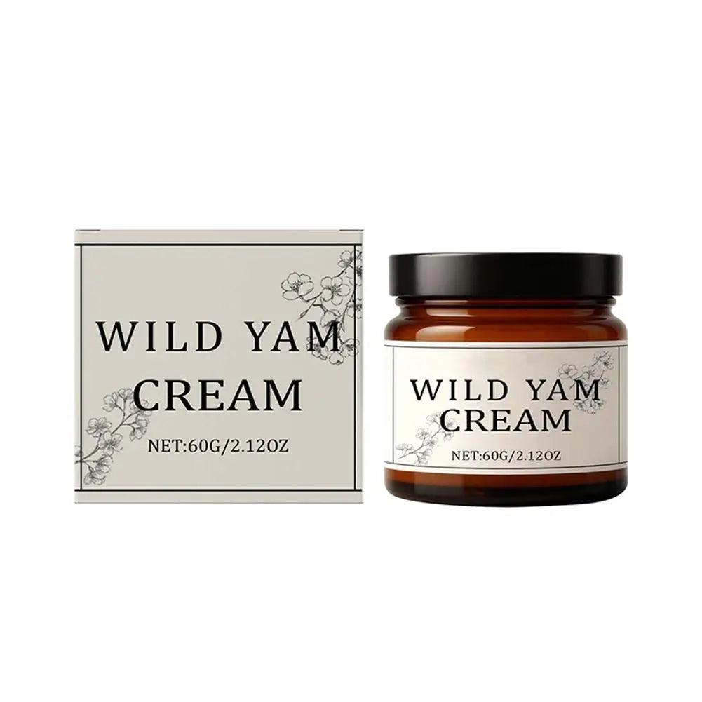 Wild Yam Cream Moisturizing Face Cream Body Lotion Face Cream Care Even & Luminous Skin Peaceful Pleasures Health and Wellness white