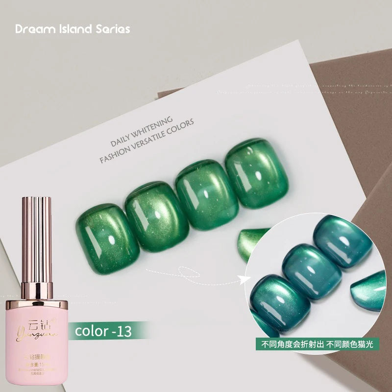 36-Color Magnetic Cat Eye Gel Polish Set | UV/LED Nail Kit
