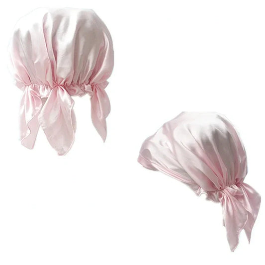 100% Mulberry Silk Sleep Beanie – Night Cap & Hair Wrap Silk Sleep Hair Cap Peaceful Pleasures Health and Wellness
