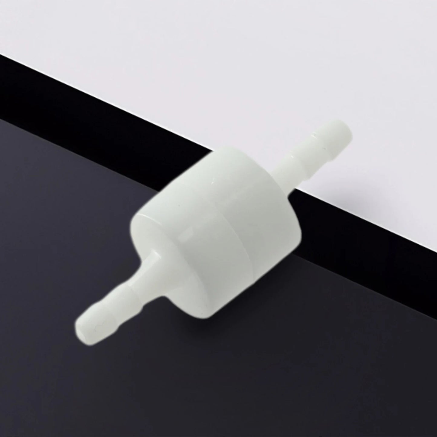 1X Hose ID Plastic White Check Valve Way Non-return Water Petrol