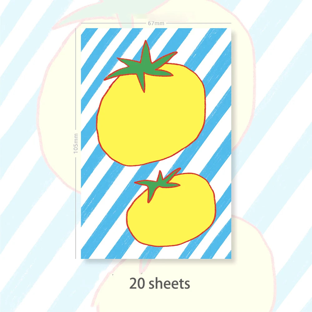 20 Sheets Jumping Salt Notes M5 Handbook Inner Page Notebook