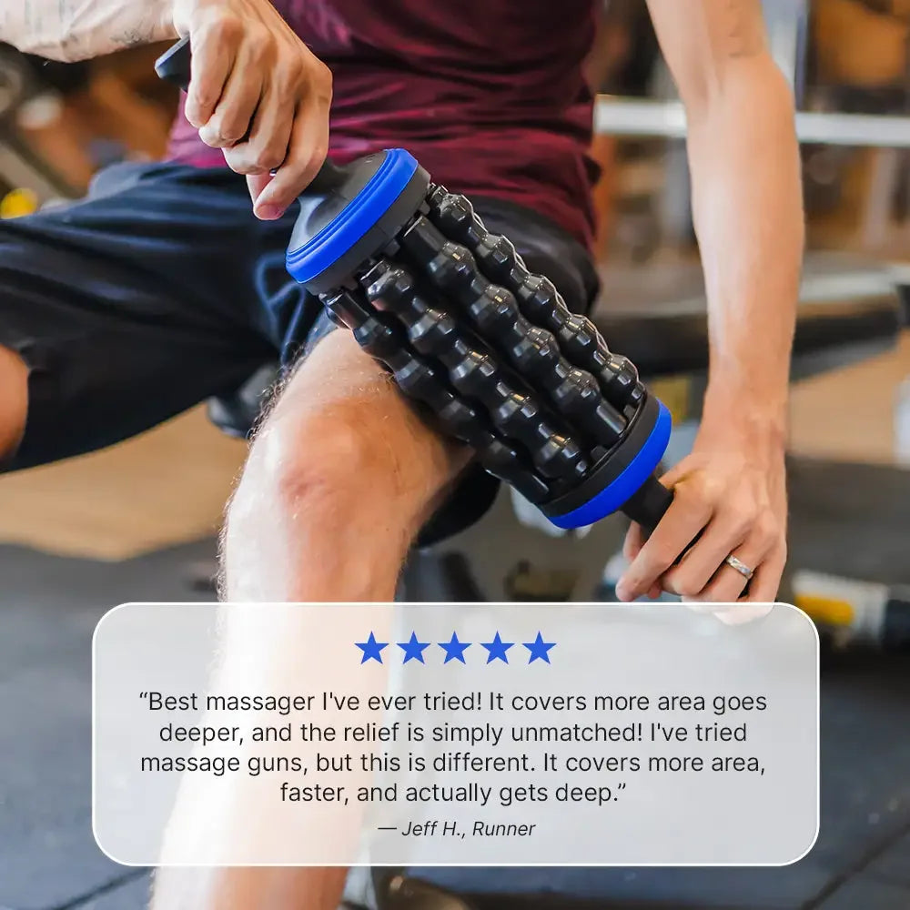 VamsLuna Electric Roller Massager – Deep Tissue Muscle Relief