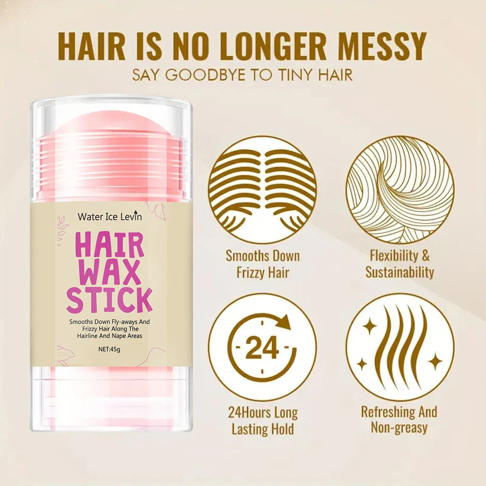 Hair Wax Stick – Non-Greasy Edge & Flyaway Control | 45g