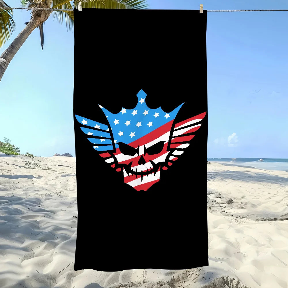 Cody Rhodes Wrestler Logo Quick-Dry Sports & Beach Towel