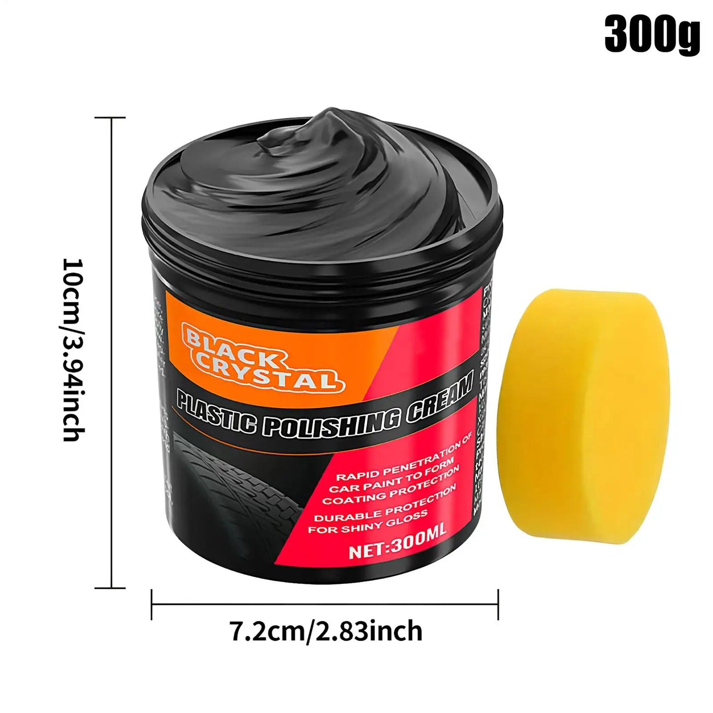 300g Plastic & Leather Repair Cream – Scratch Remover & Restorer Auto Detailing Cream Peaceful Pleasures Health and Wellness