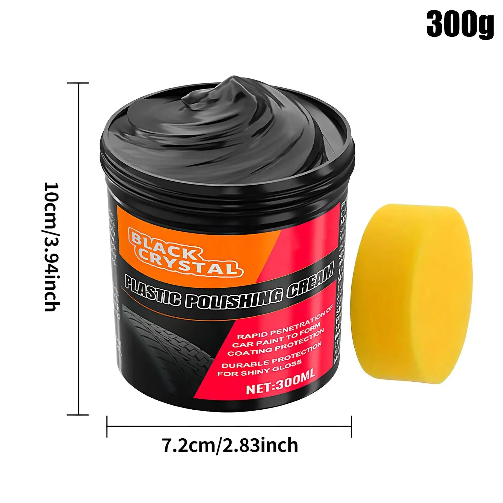 300g Plastic & Leather Repair Cream – Scratch Remover & Restorer Auto Detailing Cream Peaceful Pleasures Health and Wellness