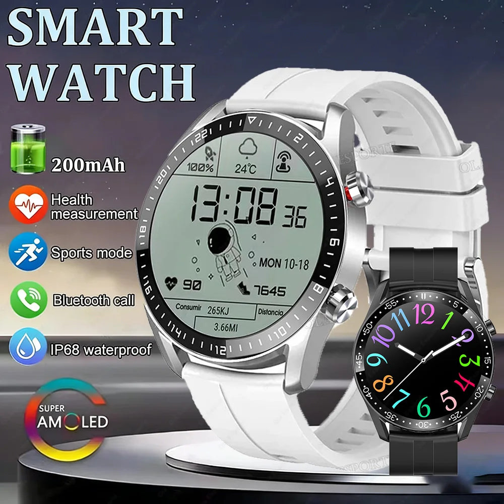 Men Women Bluetooth Call Smart Watch Heart Rate Blood Oxygen Sleep Health Monitoring GPS Sports Tracking Waterproof Smartwatch Peaceful Pleasures Health and Wellness