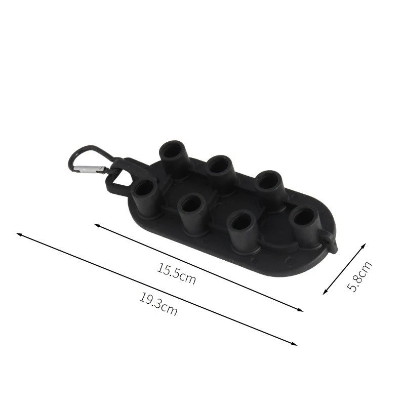 Pressure Washer Nozzle Tips Set – 5/7 Tips & Holder, 1/4" Quick Connect