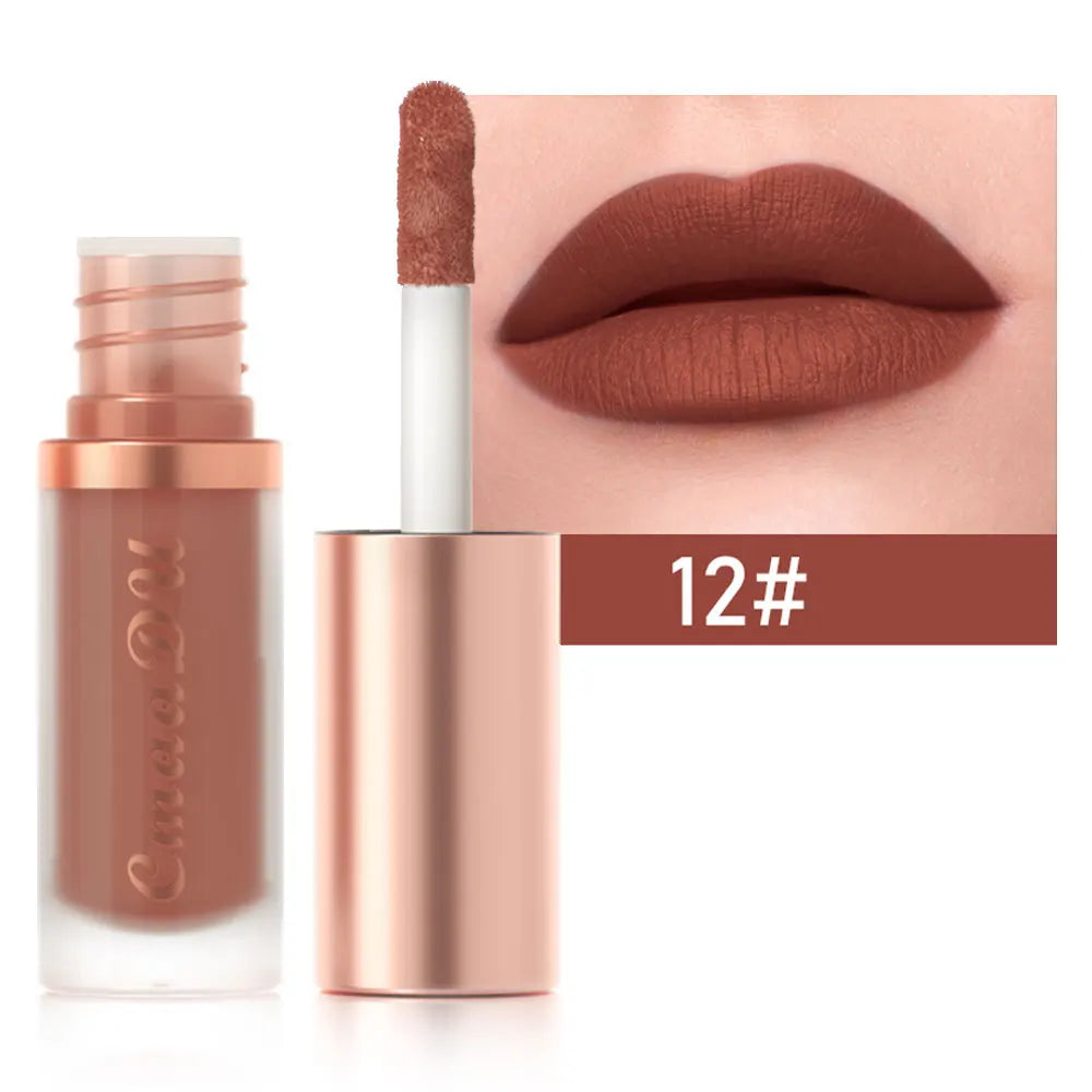 Cmaadu Matte Velvet Lip Gloss – Waterproof Long-Lasting Lipstick