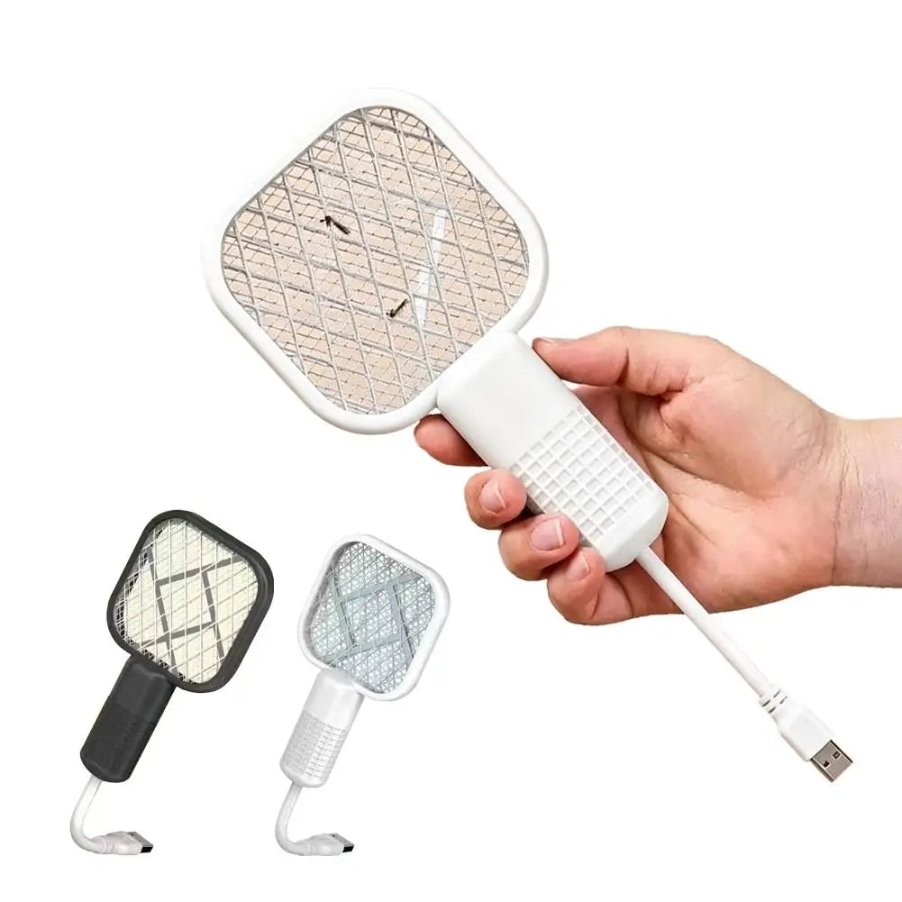 2-in-1 USB Mosquito Killer Lamp & Electric Fly Swatter UV Trap