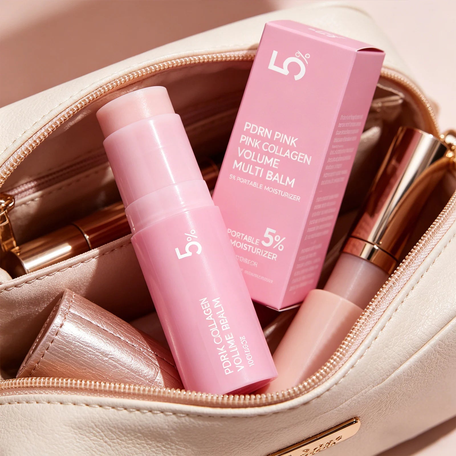 Volume Multi balm Nourishing Smoothing Dry Skin Fade Fine Lines Improve Dullness Brightening Plumping Face & Neck Skincare Stick Peaceful Pleasures Health and Wellness