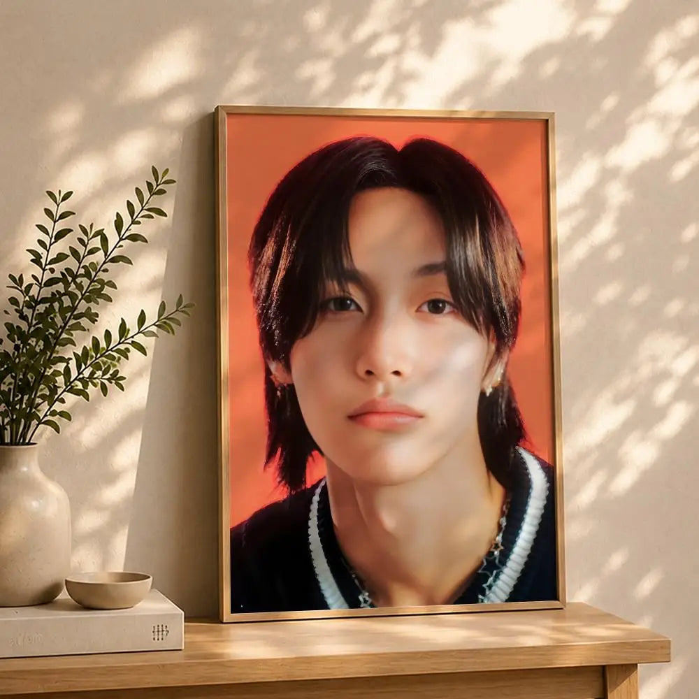 Kpop R-RIIZES Poster HD Self Adhesive Waterproof Wall Art Ideal for Home Office Dorm Bedroom Great Gift Peaceful Pleasures Health and Wellness White13 21X30cmNoframe