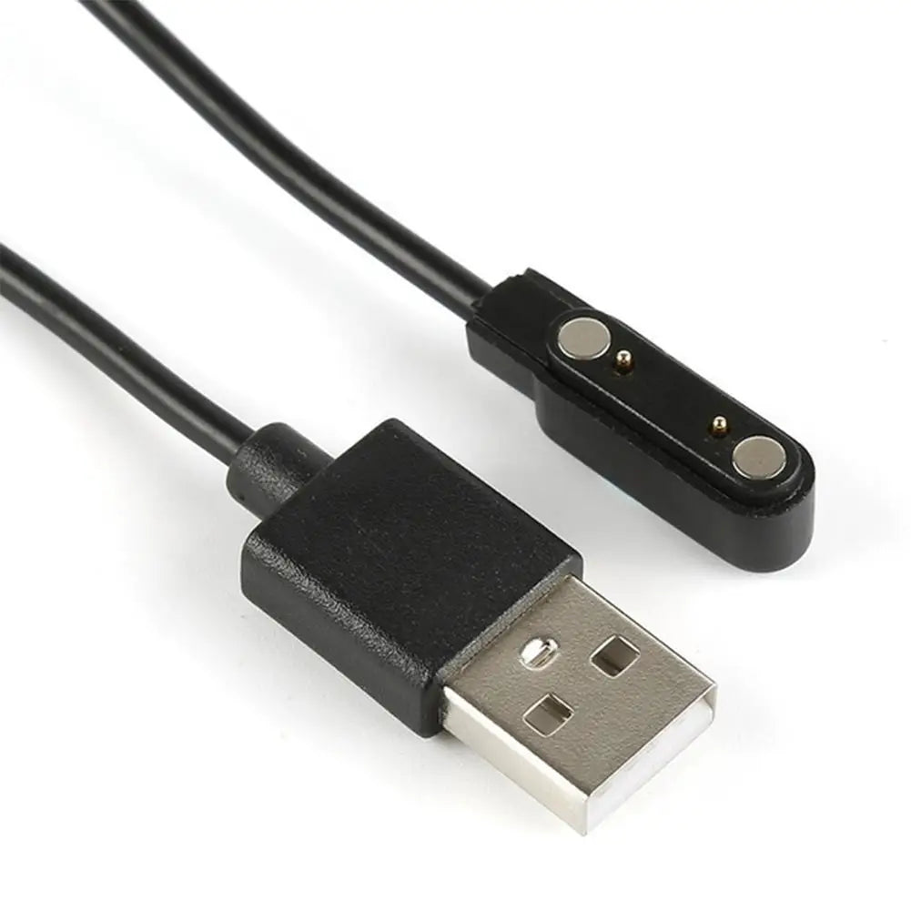 Universal 2-Pin Magnetic USB Charging Cable for Smart Watches