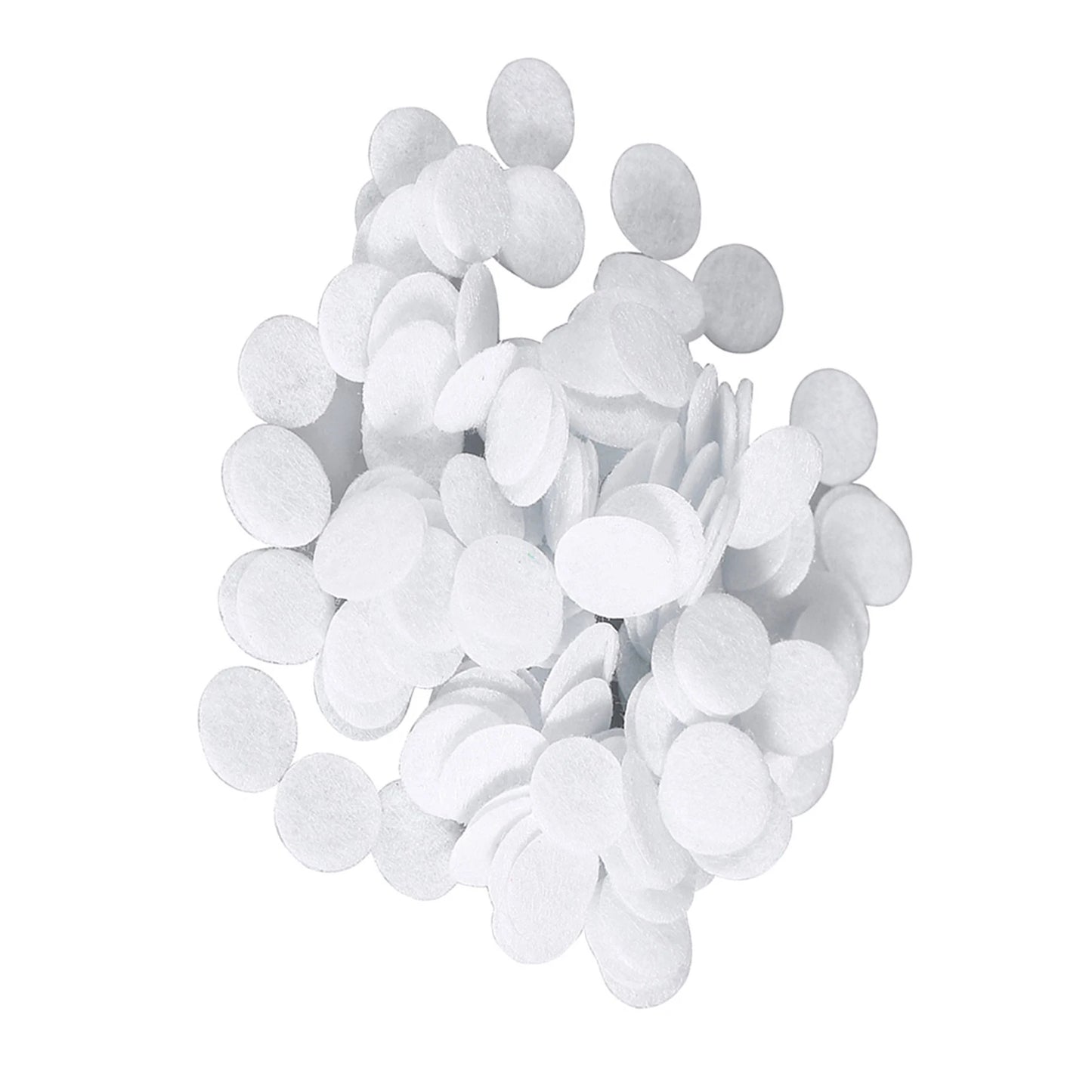 100pcs Cotton Filter round Pads 10mm Blackhead Eliminating Beauty Machine Skin Care Accessory for Facial Treatment Peaceful Pleasures Health and Wellness