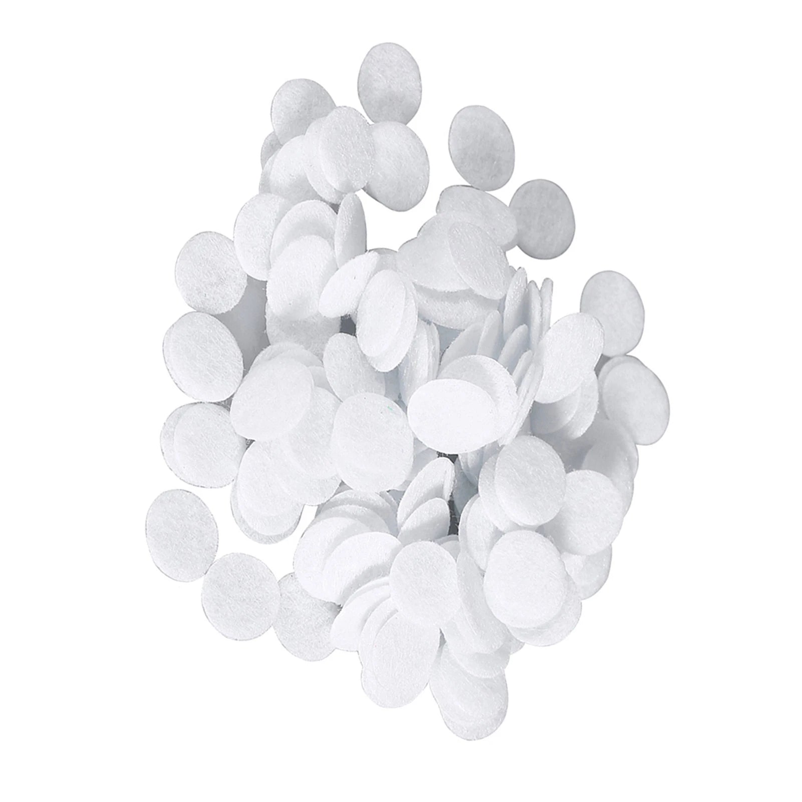 100pcs Cotton Filter round Pads 10mm Blackhead Eliminating Beauty Machine Skin Care Accessory for Facial Treatment Peaceful Pleasures Health and Wellness