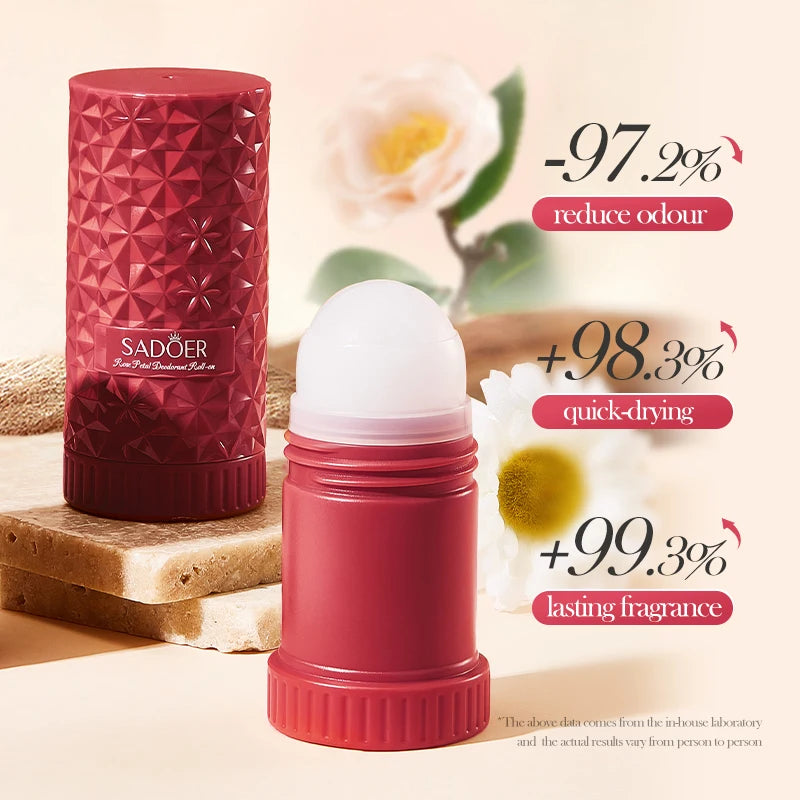 SADOER Roll-On Deodorant Cream – Anti-Odor & Moisturizing