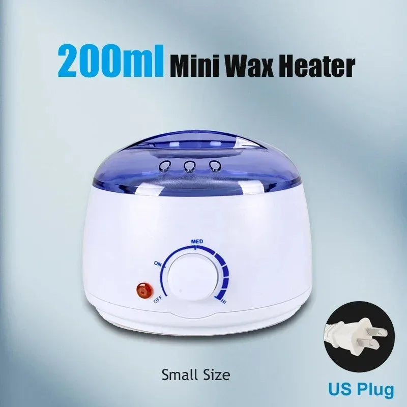 Wax Melting Pot Wax Heater for Hair Removal Waxing Warmer Dipping Pot Wax Melting Machine Depilation Paraffin Warmer Peaceful Pleasures Health and Wellness 035-W-US-200ML