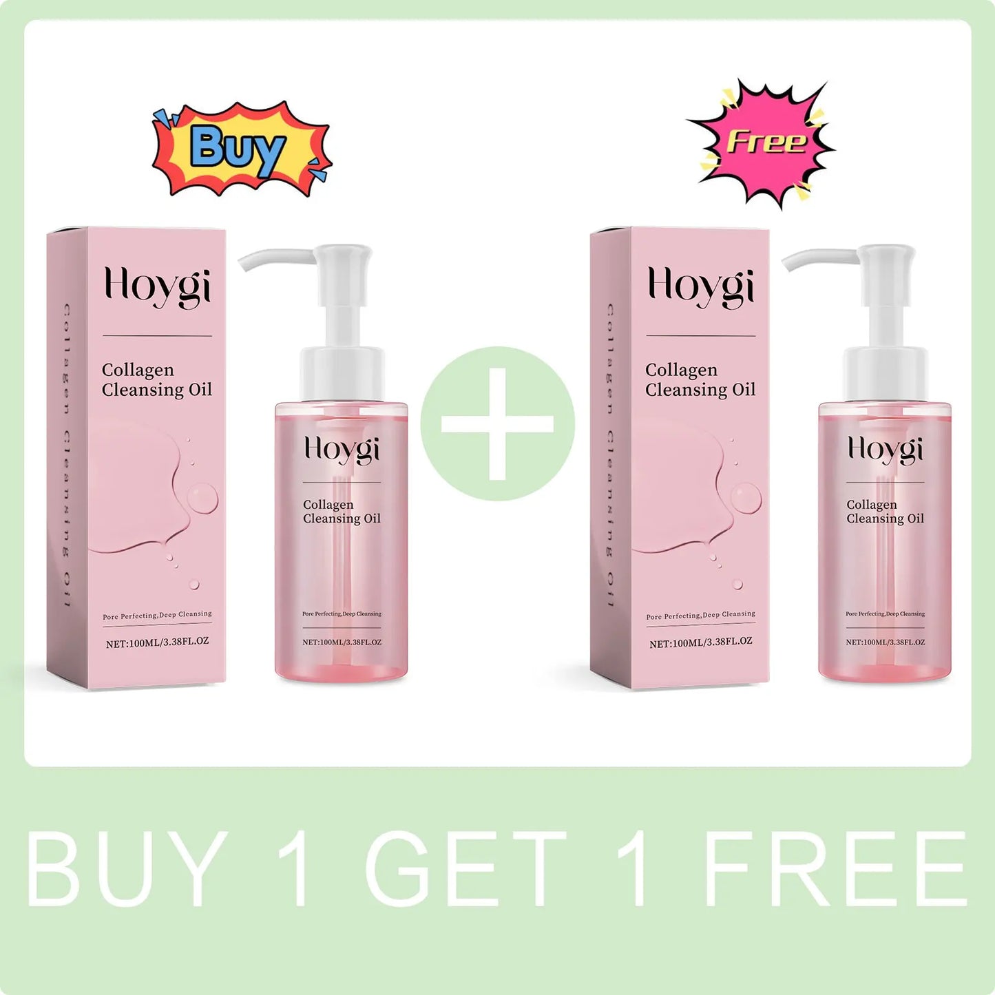 Collagen Cleansing Oil Makeup Remover Dissolve Sunscreen Deep Cleansing Pores Exfoliation Blackhead Refresh Makeup Removal Oil Peaceful Pleasures Health and Wellness Buy 1 Get 1 Free