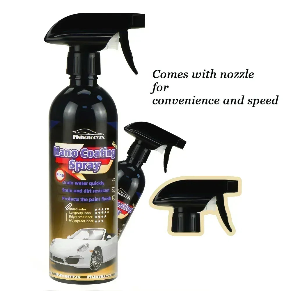 Ceramics for Cars Coating 1500ML 9H Nano Liquid Glass Plated Crystal Hydrophobic Waterproof Polishing Paint Hardness Car Polish Peaceful Pleasures Health and Wellness