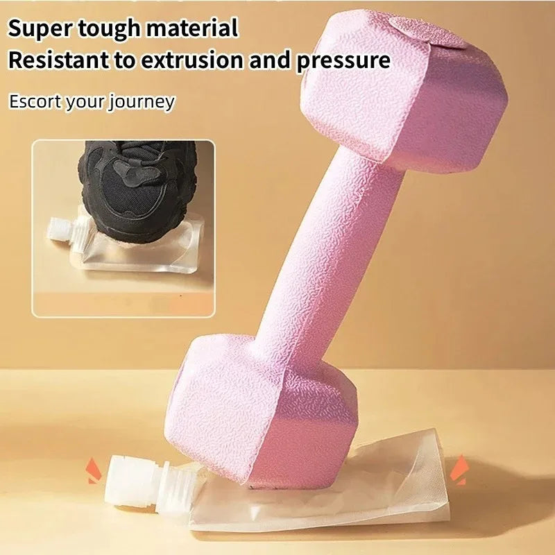 Refillable Squeeze Travel Pouches – Leak-Proof 10-30 Pack